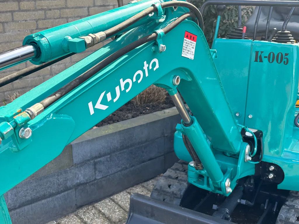 Kubota k-005 Diesel minigraver gebruikte micrograver