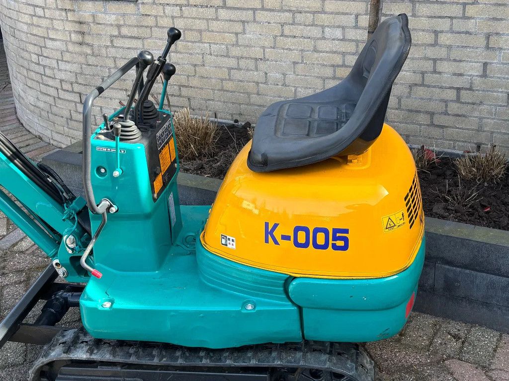 Kubota k-005 Diesel minigraver gebruikte micrograver