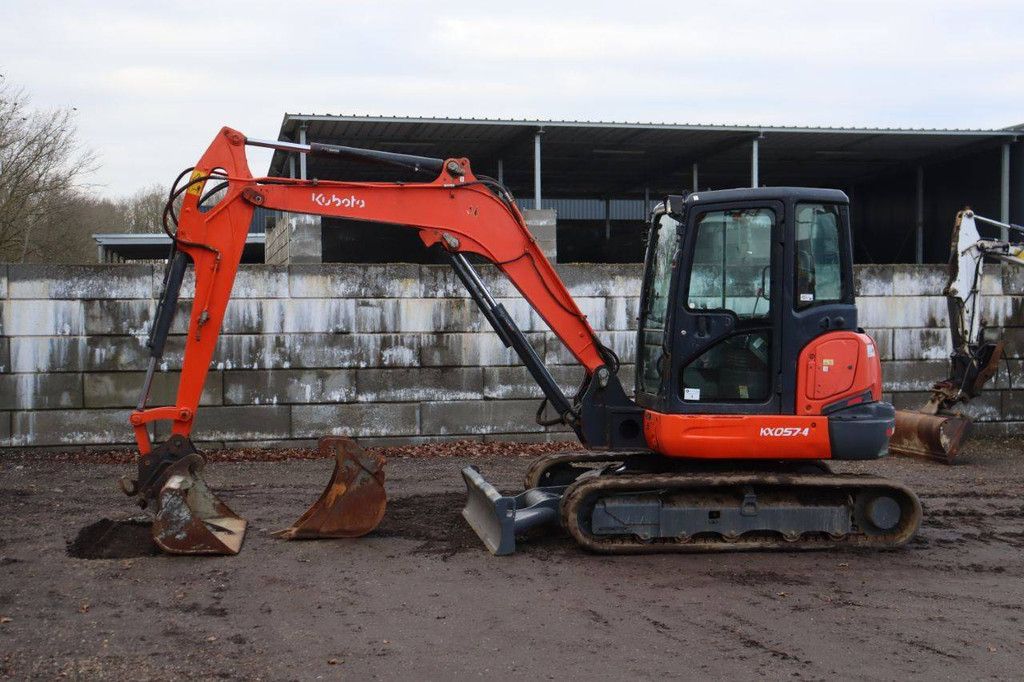 Rupsgraafmachine Kubota KX165-5 Diesel 35.5kW 2012