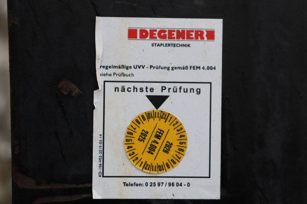 Mitsubishi FB35N Electric Forklift 3500kg 2018