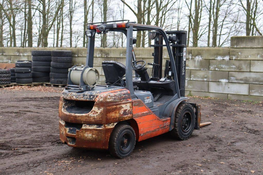 Heftruck Toyota 02-8FGJF35 LPG 3500kg 3.0m 2016
