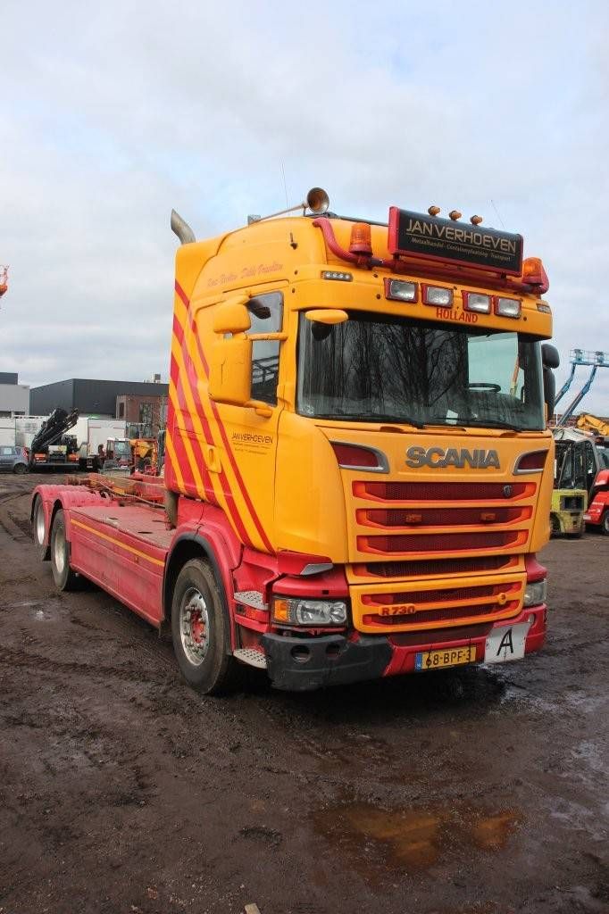 Hooklift system Scania R730 Diesel Truck 731hp 2013