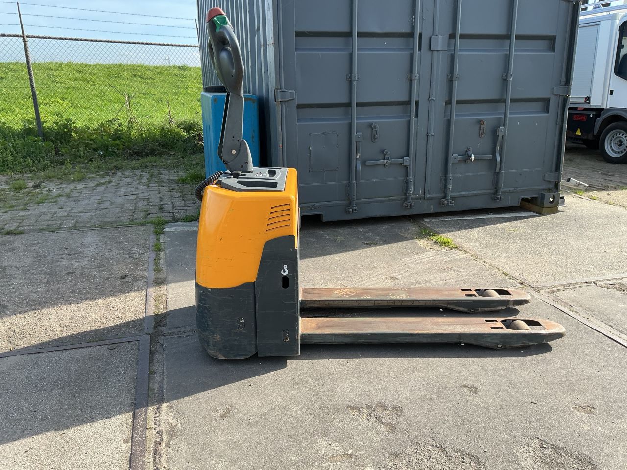 Jungheinrich EME 114 Elektrische palletwagen bouwjaar. 2012