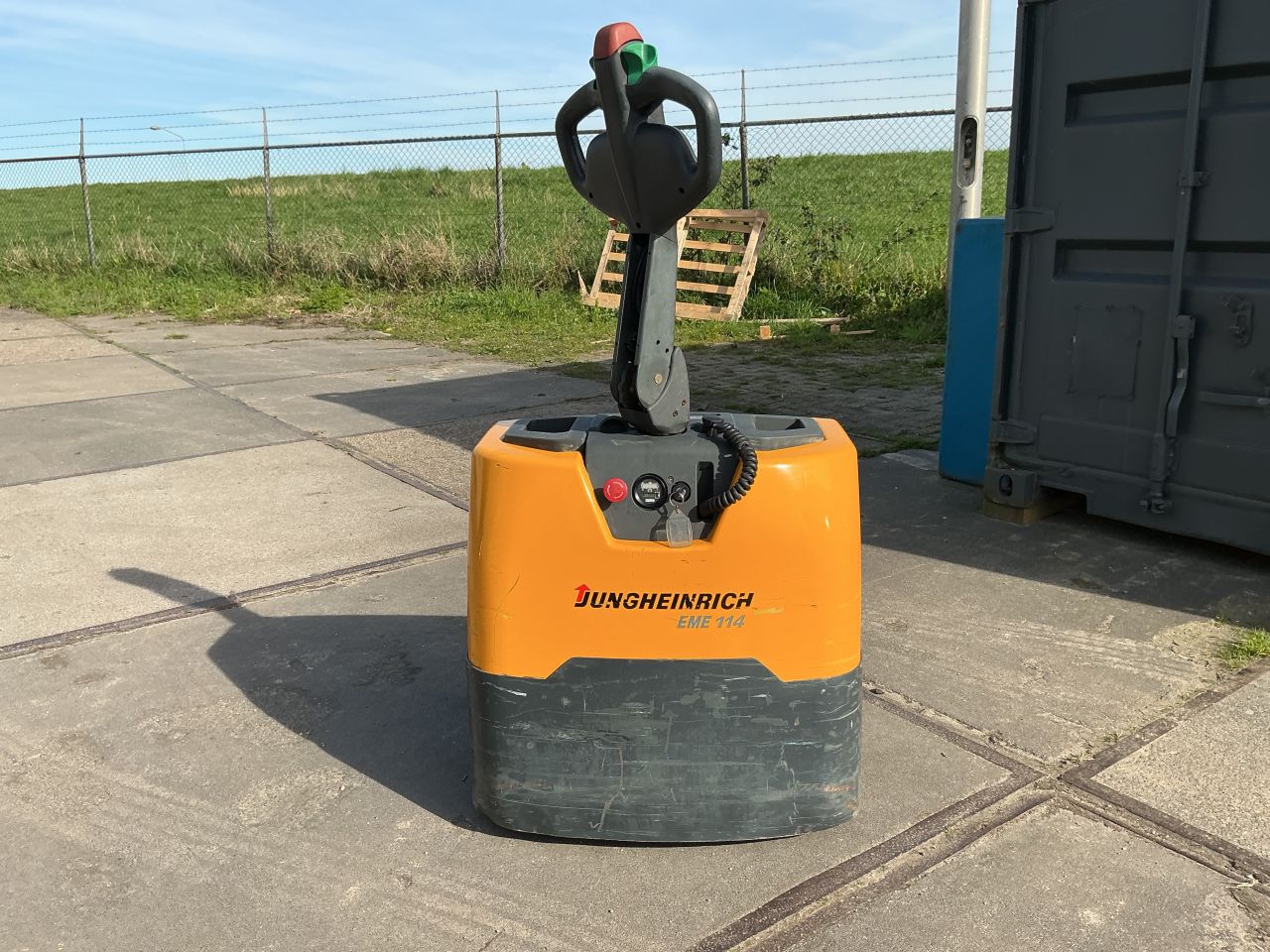 Jungheinrich EME 114 Elektrische palletwagen bouwjaar. 2012