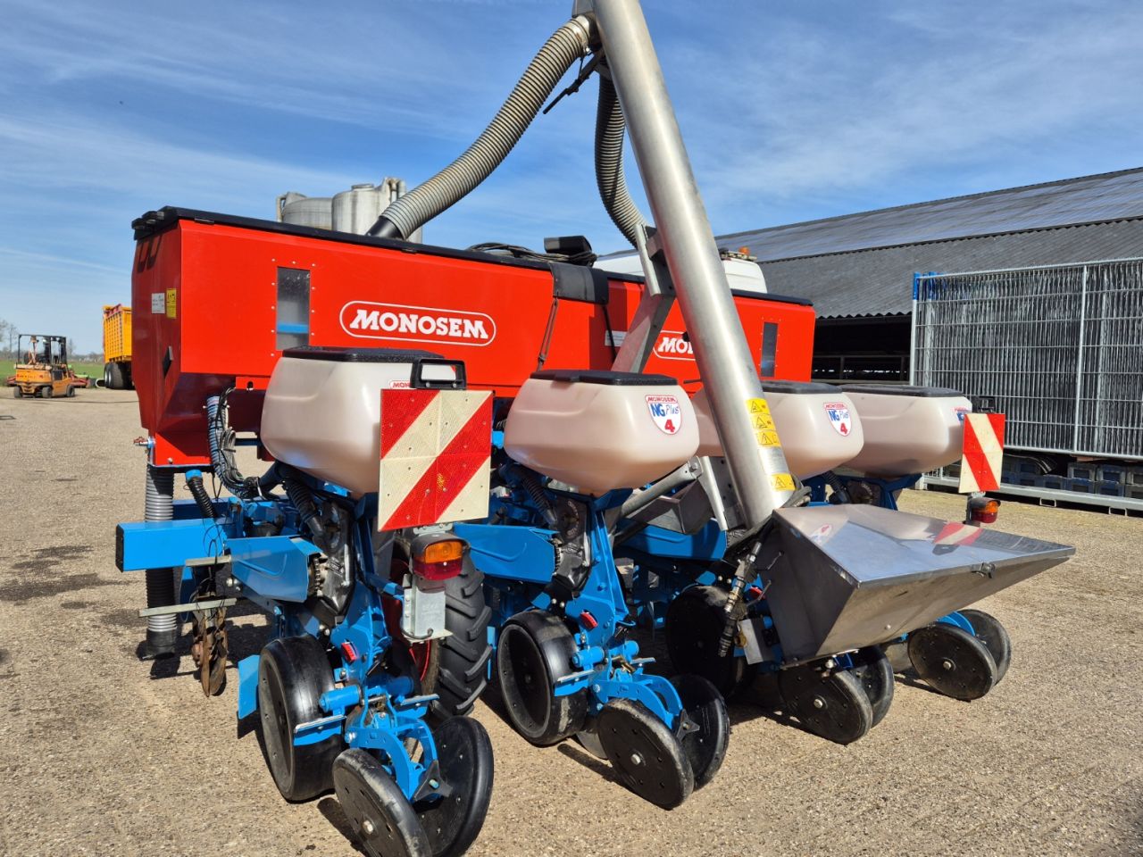 Monosem NG4 Plus 4 rijer maiszaaimachine maispoter