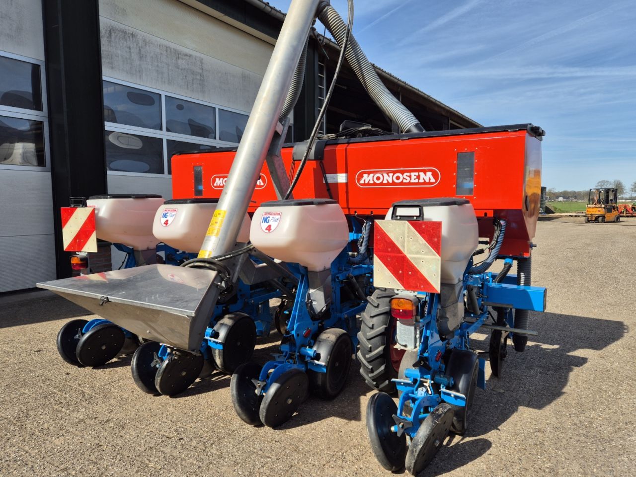 Monosem NG4 Plus 4 rijer maiszaaimachine maispoter
