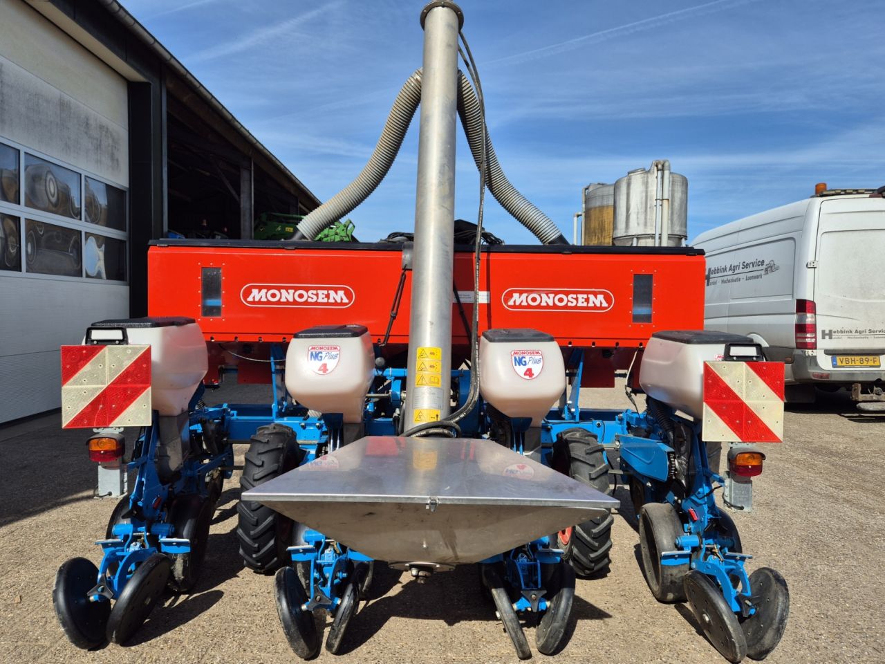 Monosem NG4 Plus 4 rijer maiszaaimachine maispoter