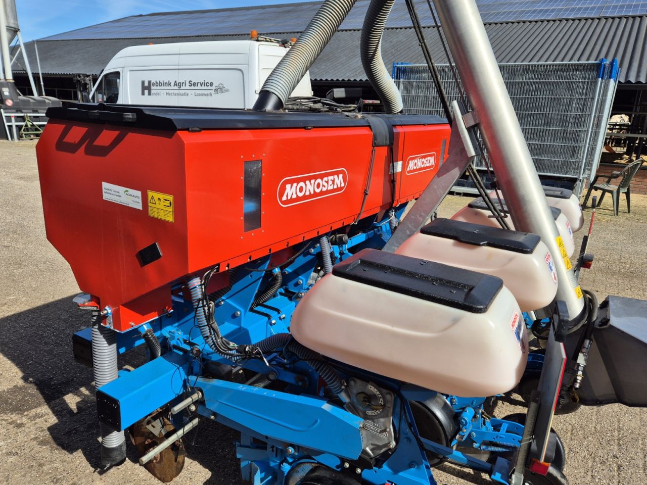 Monosem NG4 Plus 4 rijer maiszaaimachine maispoter