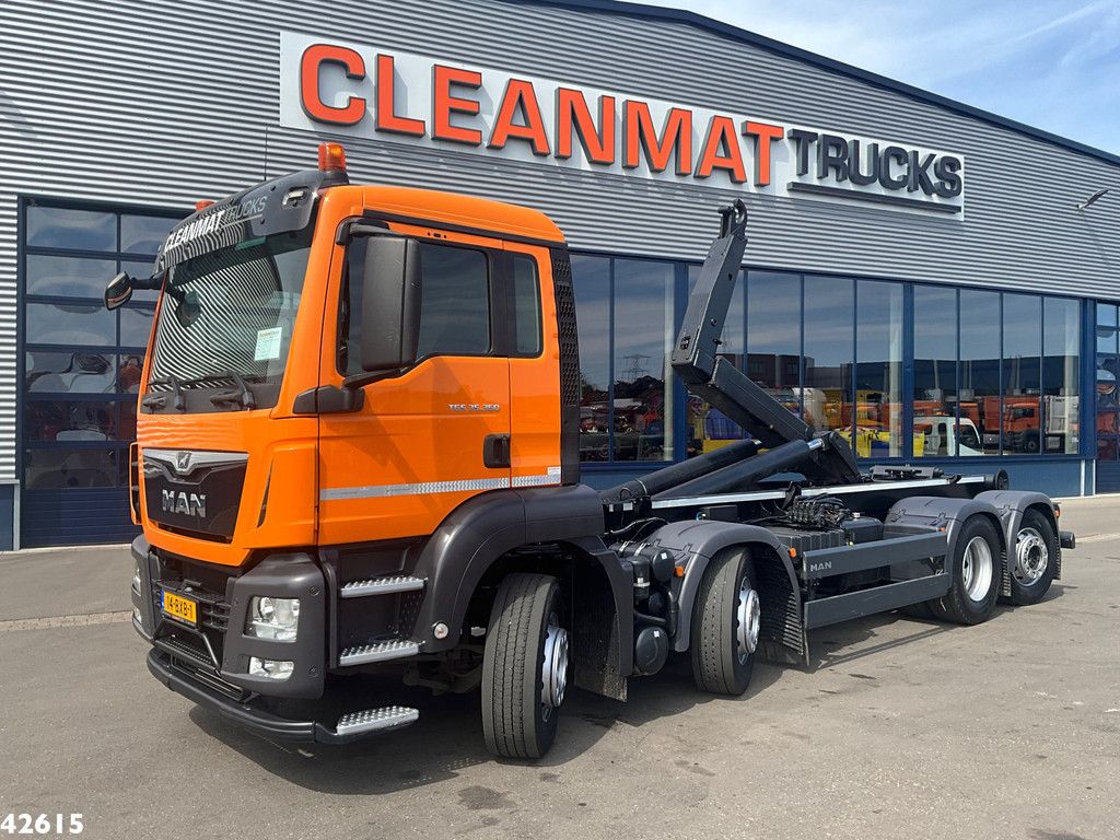 Man TGS 35.360 8x2 Euro 6 VDL 30 Ton haakarmsysteem