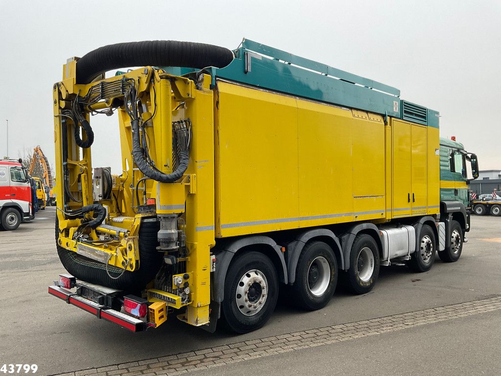 Man TGS 35.480 10x4 RSP Tridem Saugbagger 10m³