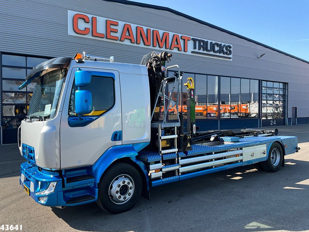 Renault D 240 Euro 6 HMF 10 Tonmeter laadkraan Just 66.850 km!