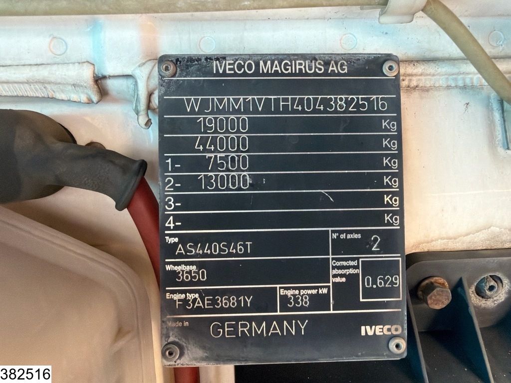 Iveco Stralis 460 EURO 5, Retarder