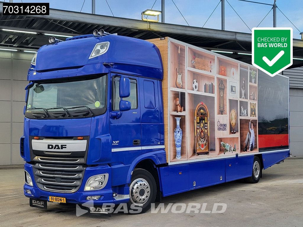 DAF XF XF 440 4X2 19.5tons NL-Truck APK 1500kg underfold tailgate Manual Euro 6