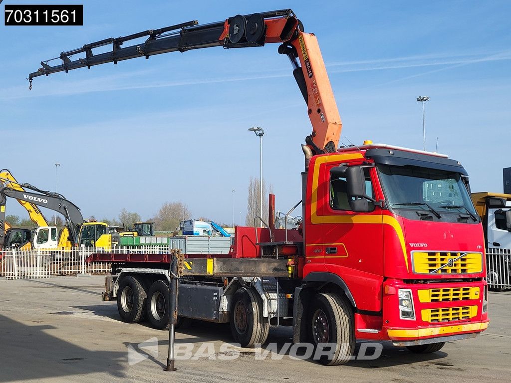 Volvo FH FH 480 8X4 Palfinger PK27002 Crane Kran 26 tons Multilift Big-Axle Automatic Euro 3