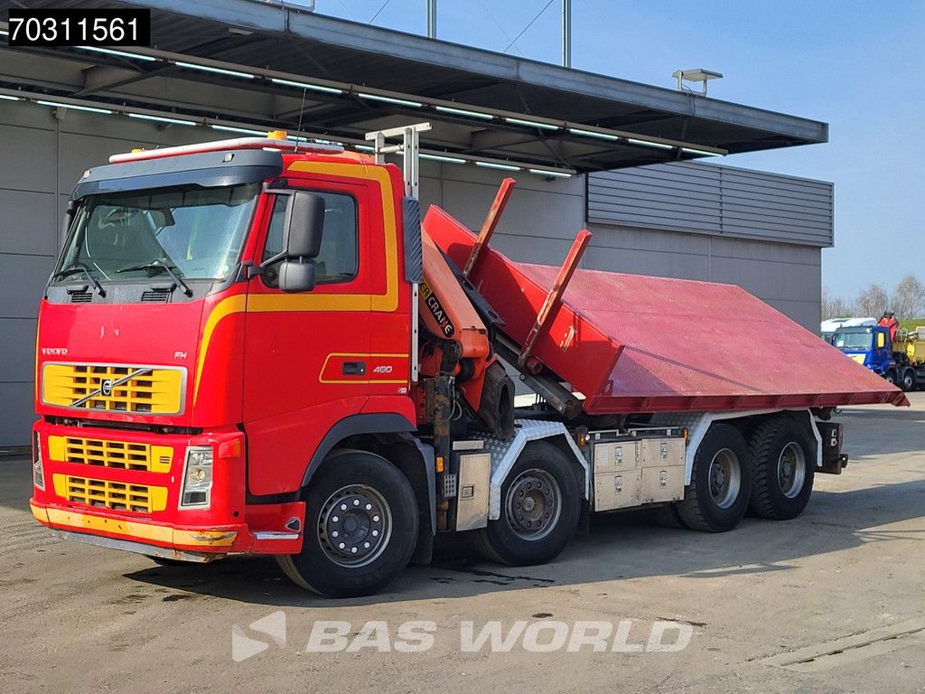 Volvo FH FH 480 8X4 Palfinger PK27002 Crane Kran 26 tons Multilift Big-Axle Automatic Euro 3