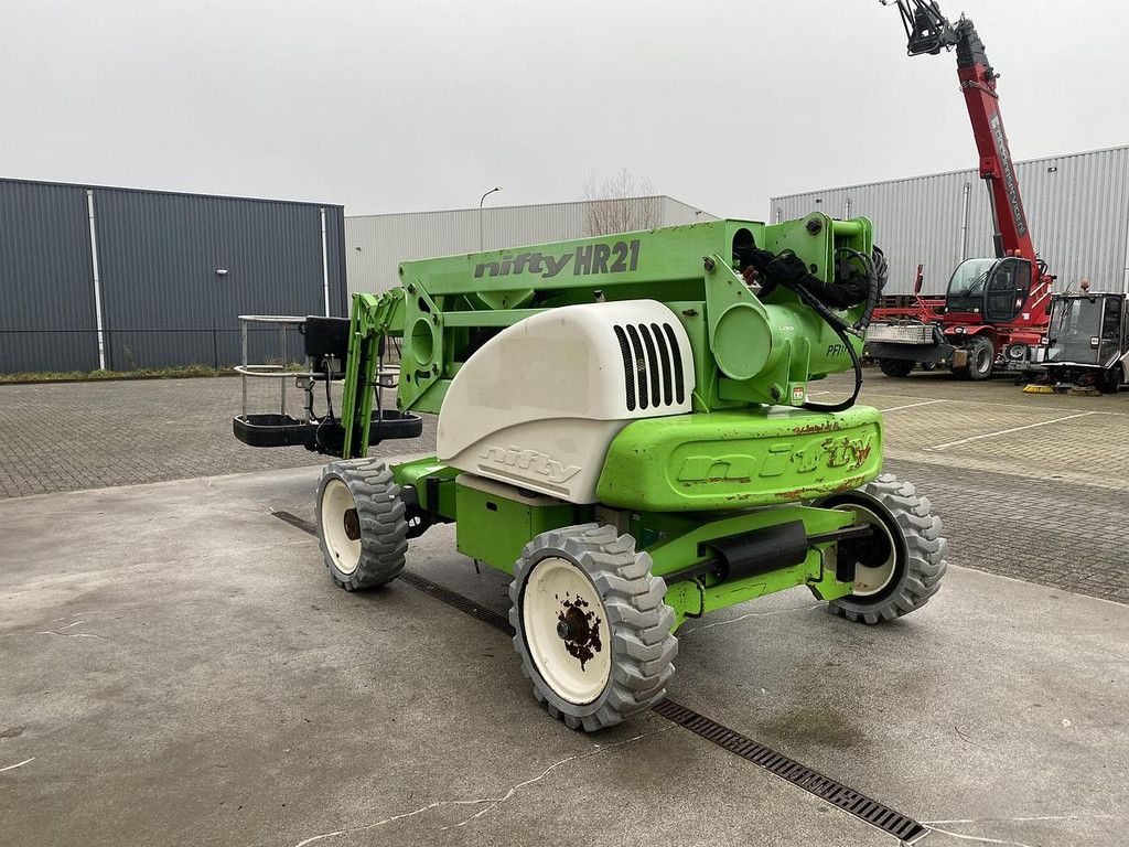 2011 Niftylift HR21DE, Hoogwerker 21 meter, Diesel + Accu, Bi energy