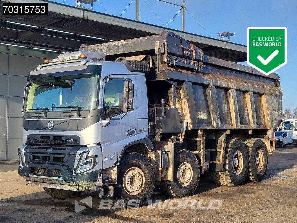 Volvo FMX FMX 500 8X4 27m3 AJK Pusher 45Tons Payload Mining Truck Big-Axle Euro 5
