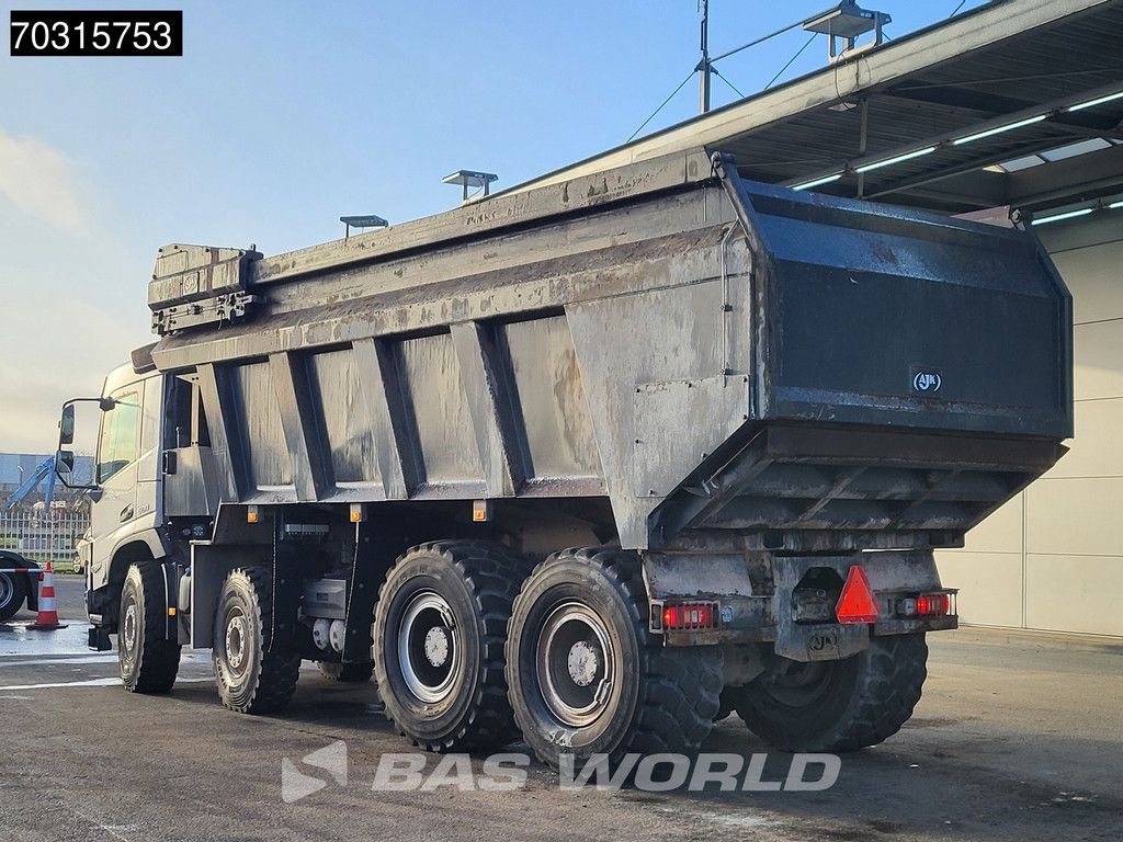 Volvo FMX FMX 500 8X4 27m3 AJK Pusher 45Tons Payload Mining Truck Big-Axle Euro 5