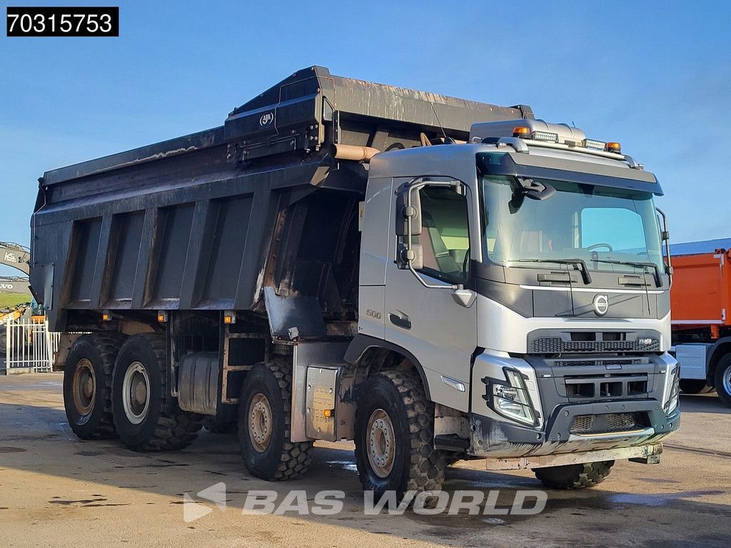 Volvo FMX FMX 500 8X4 27m3 AJK Pusher 45Tons Payload Mining Truck Big-Axle Euro 5