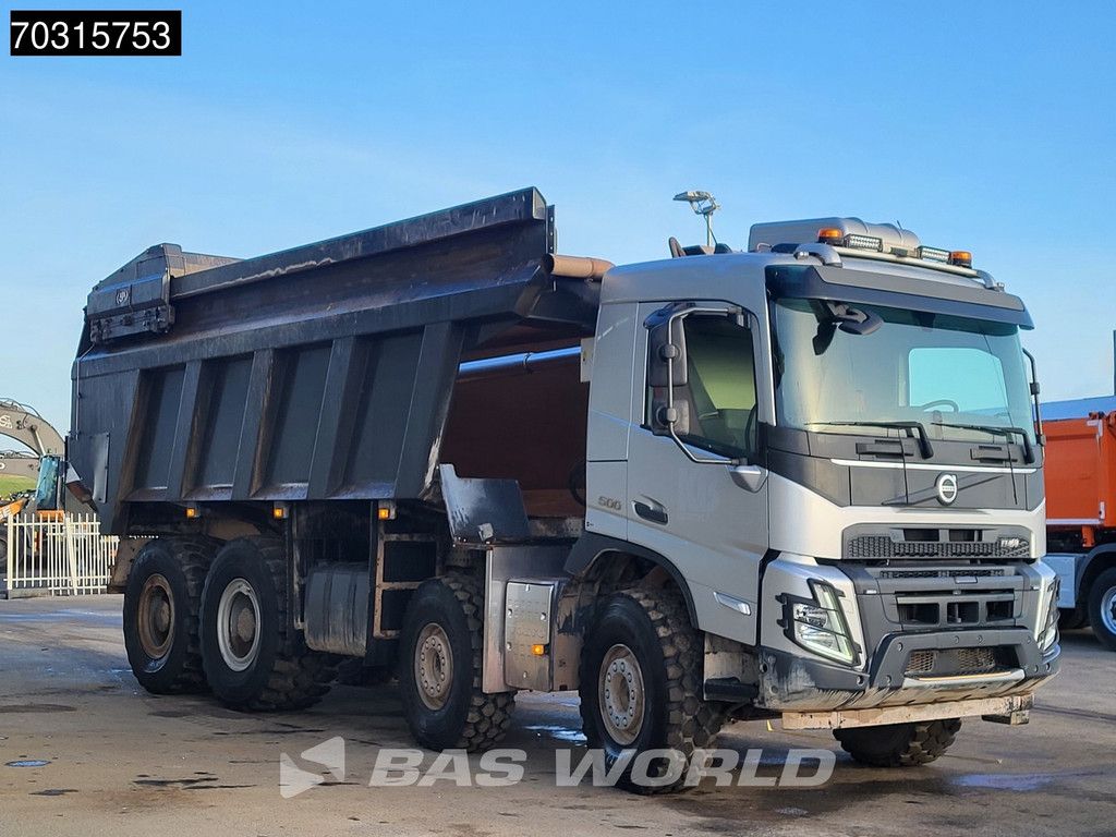 Volvo FMX FMX 500 8X4 27m3 AJK Pusher 45Tons Payload Mining Truck Big-Axle Euro 5