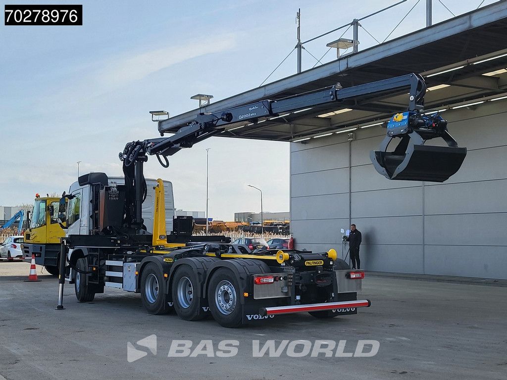Volvo FM 460 8X4 NEW! Palfinger Q200Z95TR Crane Kran + HT 24 TEC Hooklift ACC LED