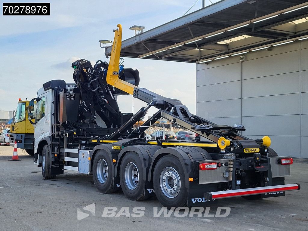 Volvo FM 460 8X4 NEW! Palfinger Q200Z95TR Crane Kran + HT 24 TEC Hooklift ACC LED