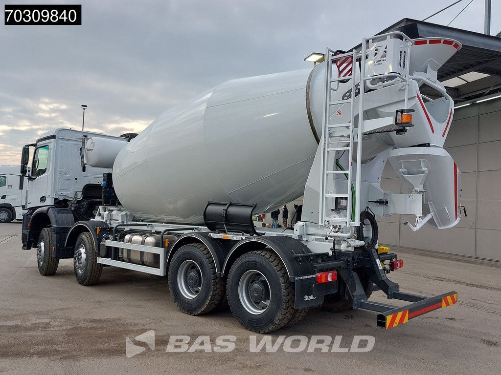Mercedes Arocs 4142 8X4 NEW! 12m3 Stetter Mixer Steelsuspension Automatic Big-Axle Euro 6