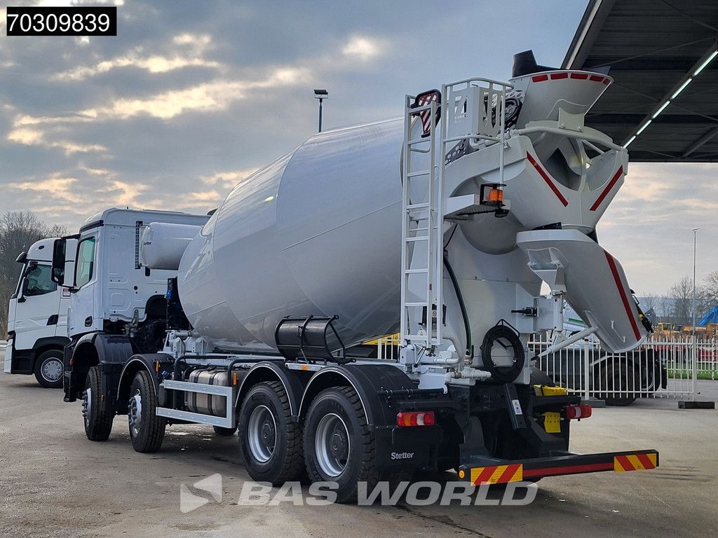 Mercedes Arocs 4142 8X4 NEW! 12m3 Stetter Mixer Steelsuspension Automatic Big-Axle Euro 6