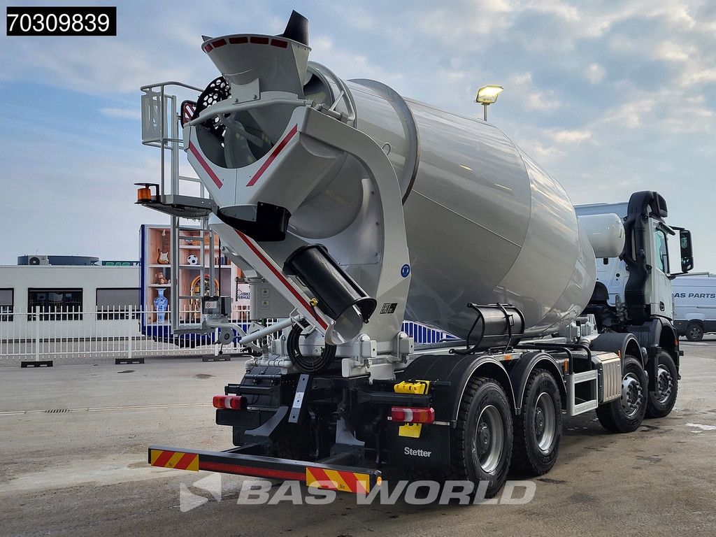 Mercedes Arocs 4142 8X4 NEW! 12m3 Stetter Mixer Steelsuspension Automatic Big-Axle Euro 6