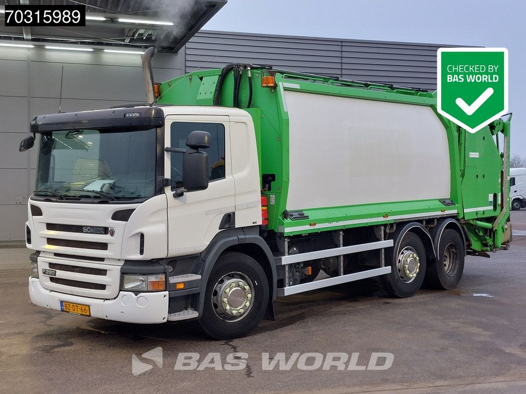 Scania P280 6X2 NL-Truck Geesink GPMIII V 22H25 Steering axle Euro 5