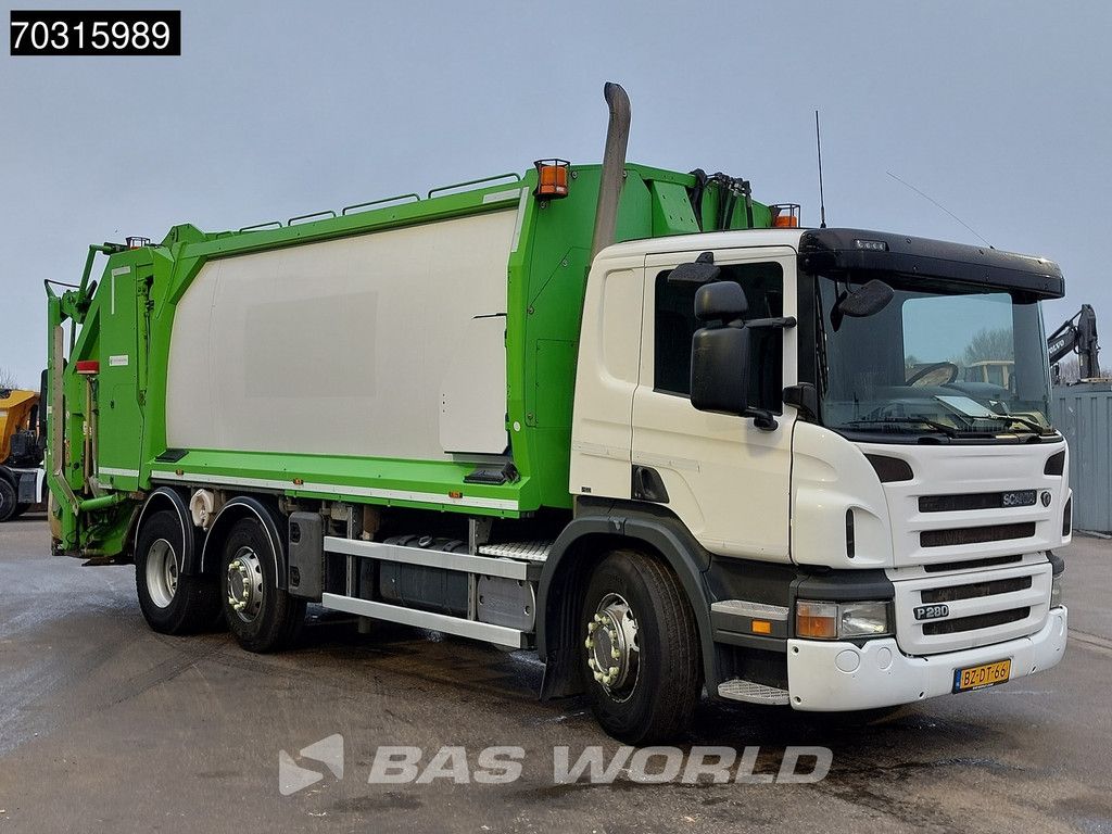 Scania P280 6X2 NL-Truck Geesink GPMIII V 22H25 Steering axle Euro 5