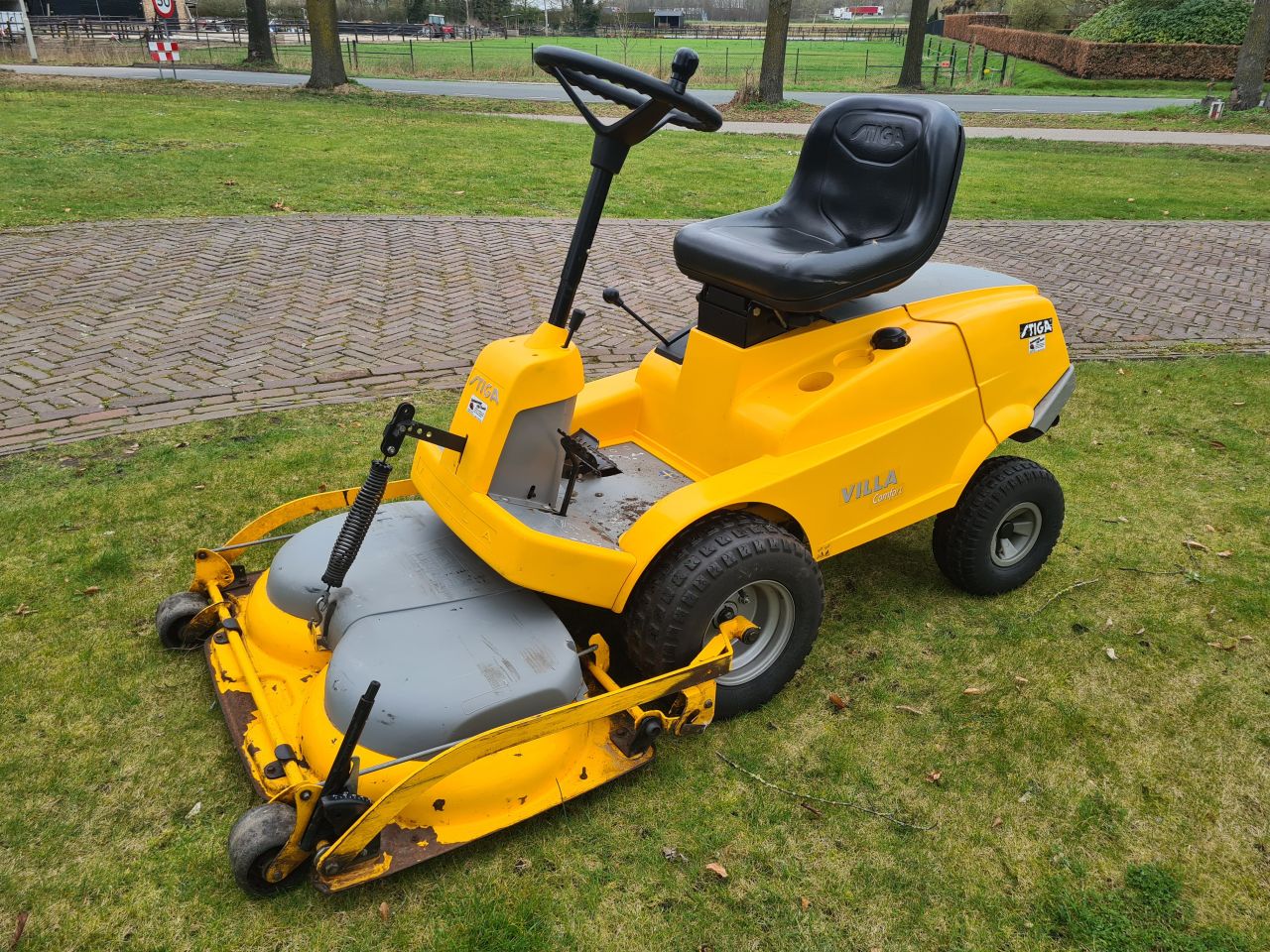 Stiga villa frontmaaier mulch maaier mulchmaaier hydrostaat.