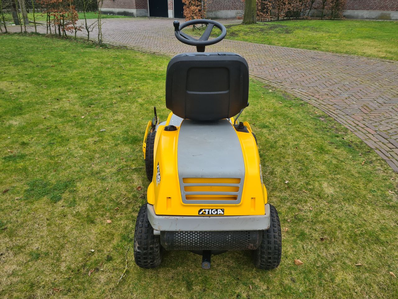 Stiga villa frontmaaier mulch maaier mulchmaaier hydrostaat.