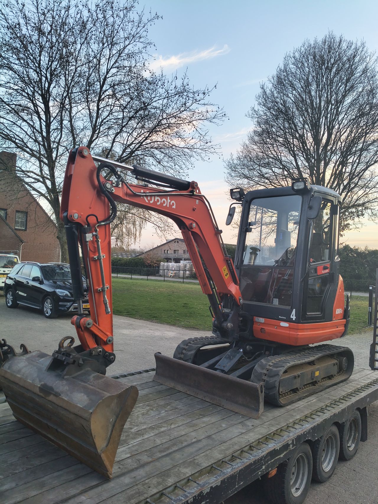 Kubota kx61-3 minigraver