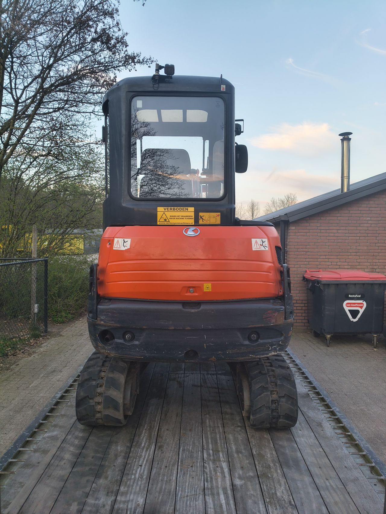 Kubota kx61-3 minigraver