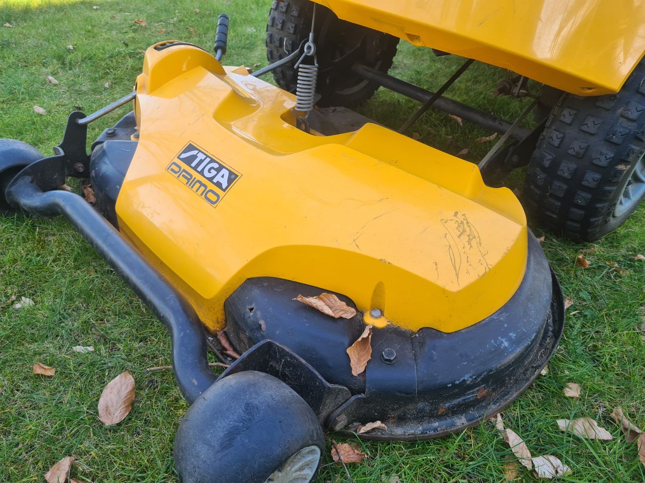 Stiga Primo frontmaaier.