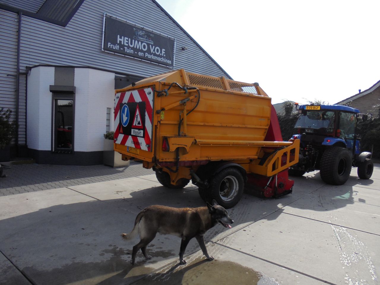 Schouten panda 1806 maai-laadwagen
