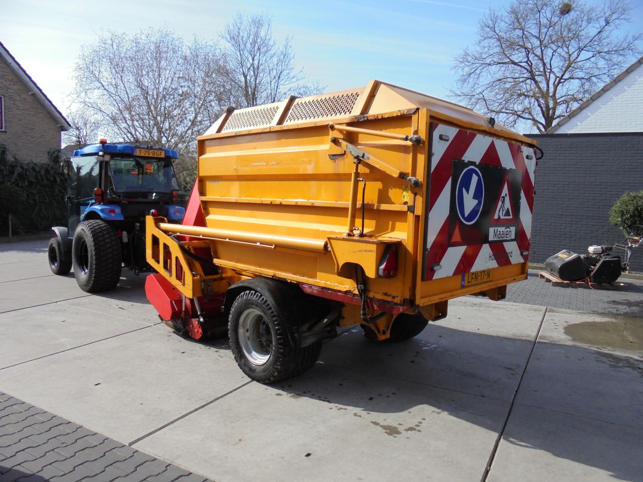 Schouten panda 1806 maai-laadwagen