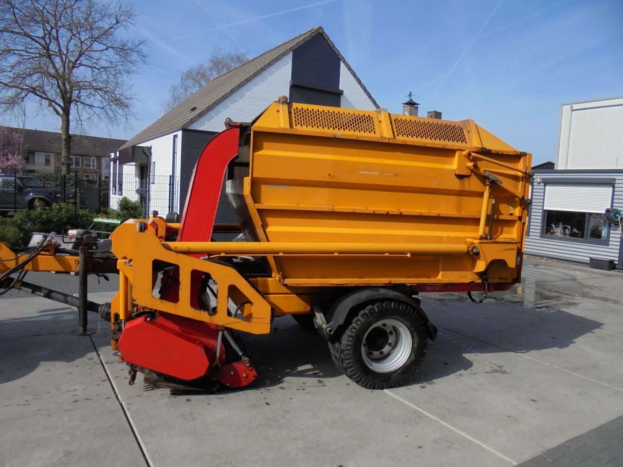 Schouten panda 1806 maai-laadwagen