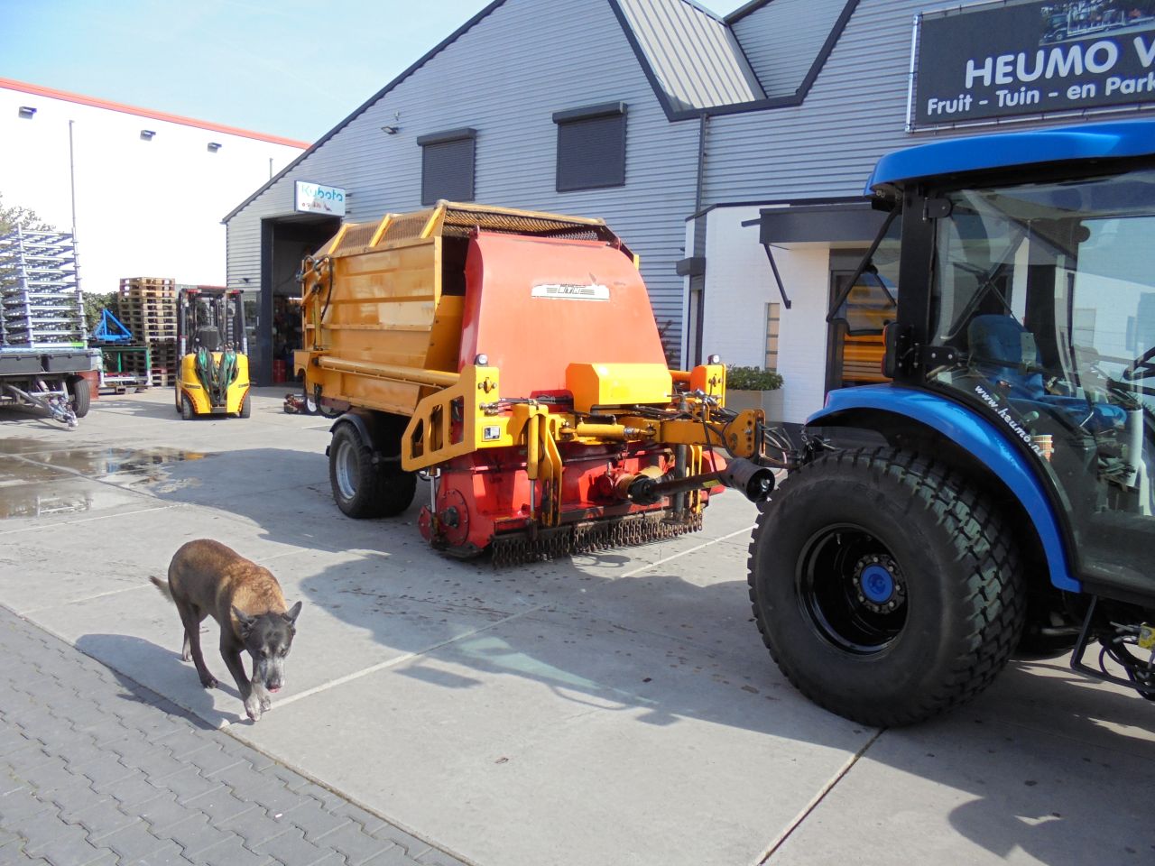 Schouten panda 1806 maai-laadwagen