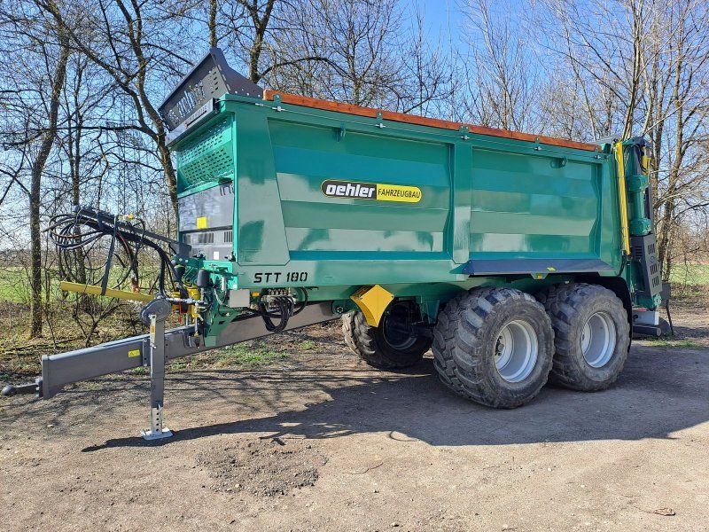 Oehler Tandem-Mulden-Stalldungstreuer Typ: OL STT 180