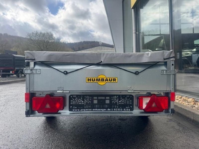 Humbaur Steely S75 Kastenanhänger 750 kg Flachplane