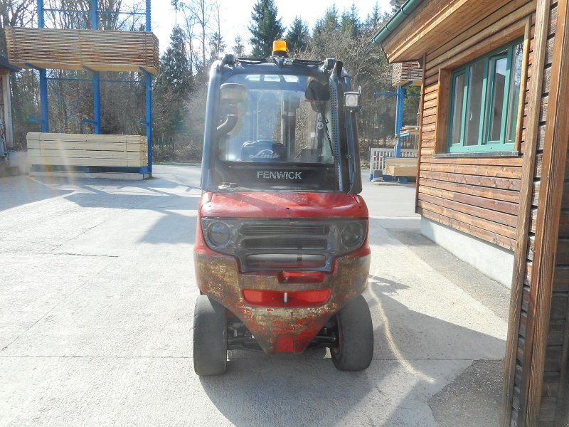 Linde H35D-01 Tripl Seitenschieber Zinkenverstellung