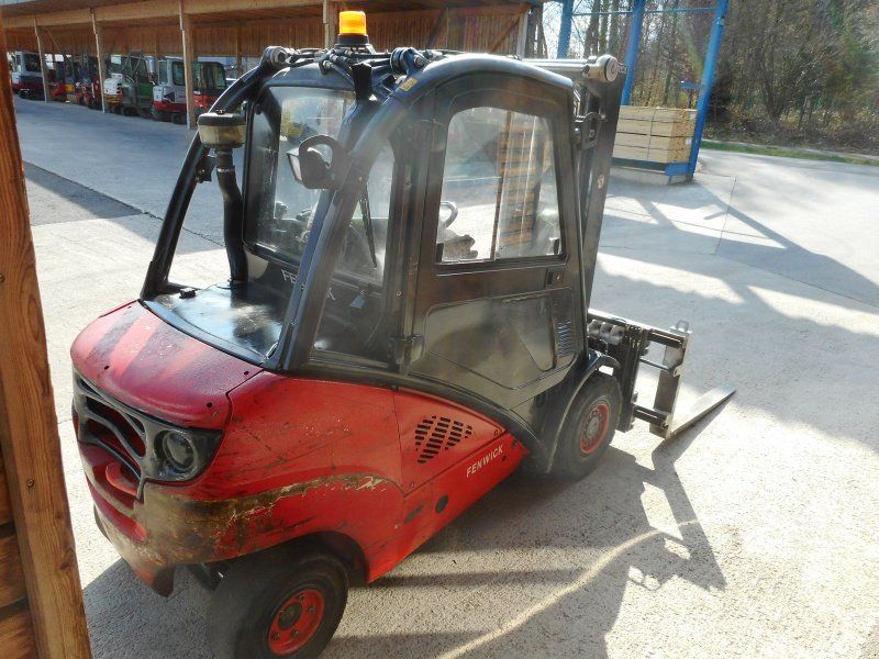 Linde H35D-01 Tripl Seitenschieber Zinkenverstellung