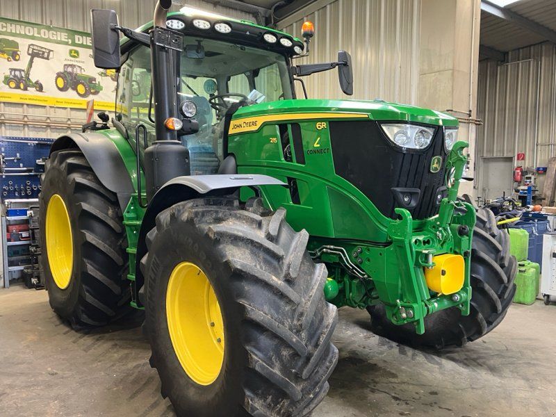 John Deere 6R215 mit FKH & FZW/ Garantie bis 2028