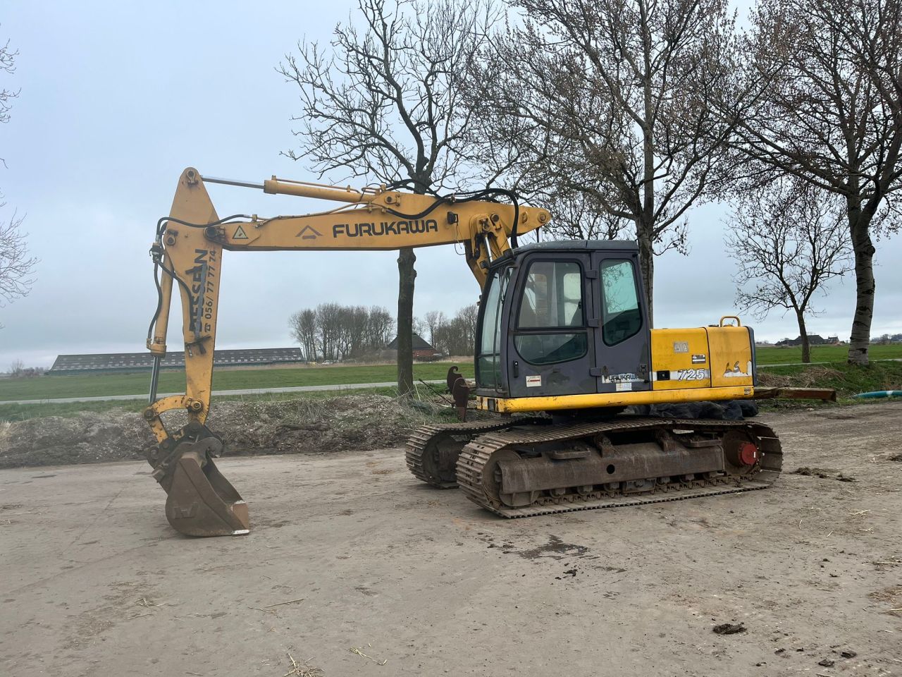 Furukawa 625 Graafmachine rupskraan