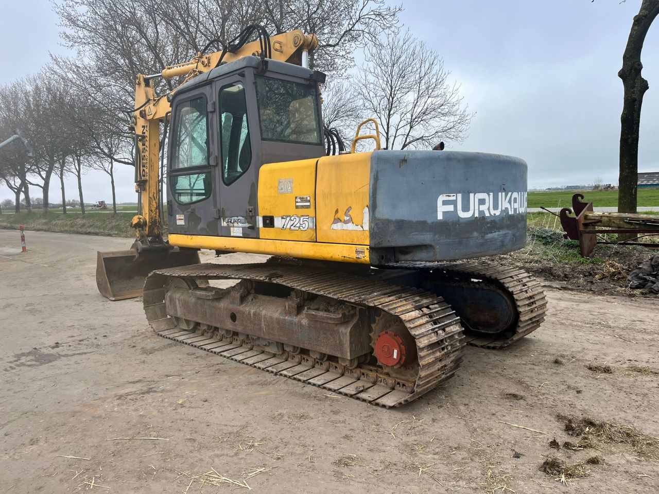 Furukawa 625 Graafmachine rupskraan