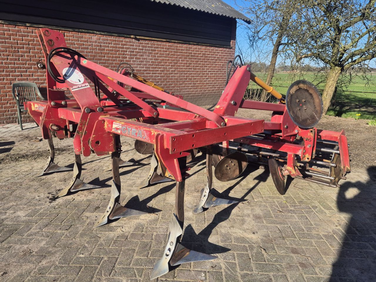 Gyrax vleugelschaar cultivator smaragd