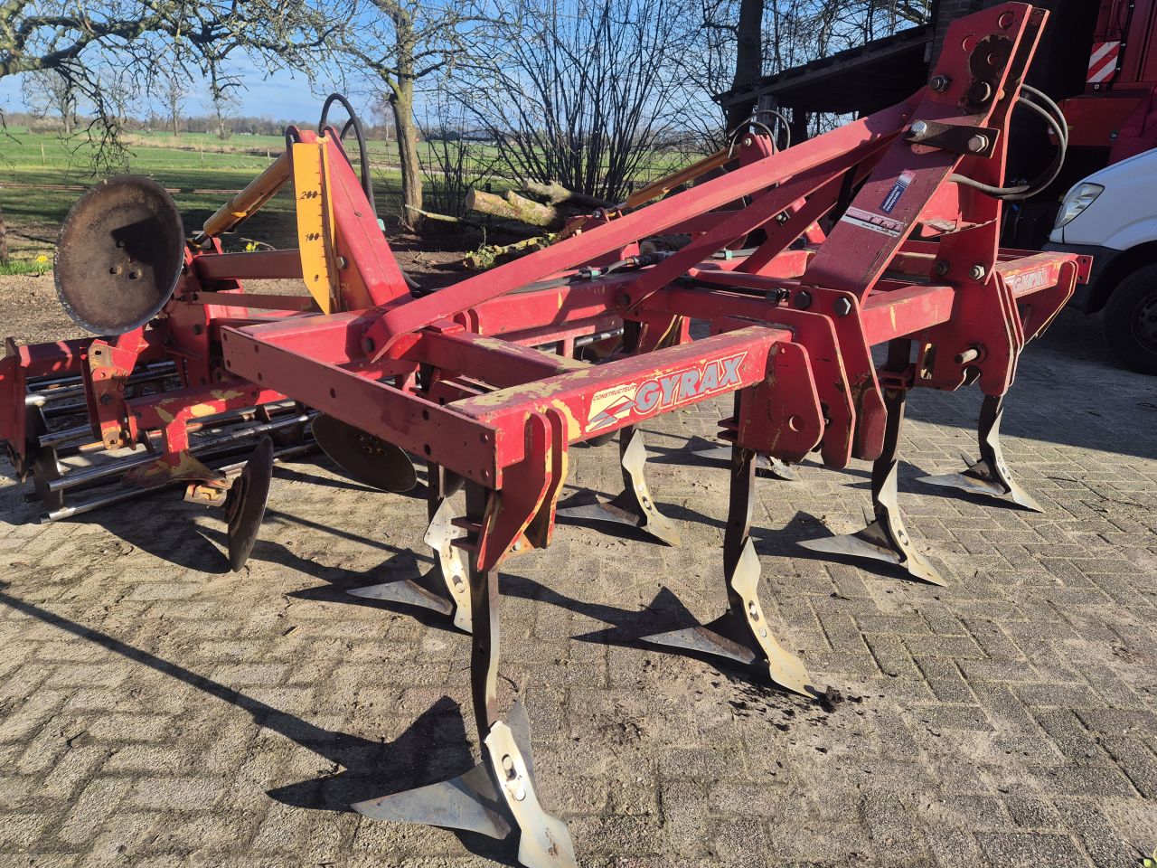 Gyrax vleugelschaar cultivator smaragd