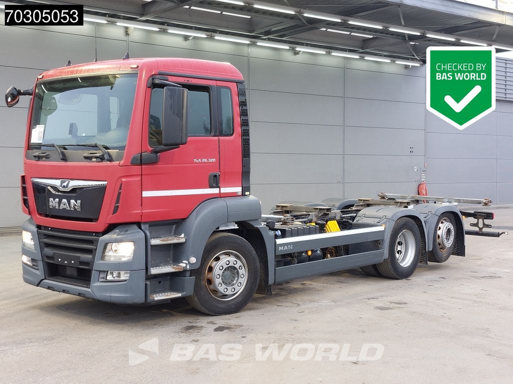 MAN TGS TGS 26.320 6X2 BDF Lift+Steering Axle Automatic ADR Euro 6